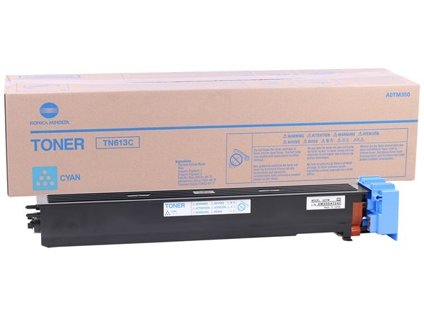Konica Minolta TN-613 Orjinal Mavi Toner C452-C552-C652 (A0TM450)